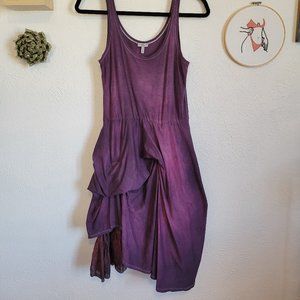Morgane Le Fay – Hand-dyed Knit Bustle Tank Dress